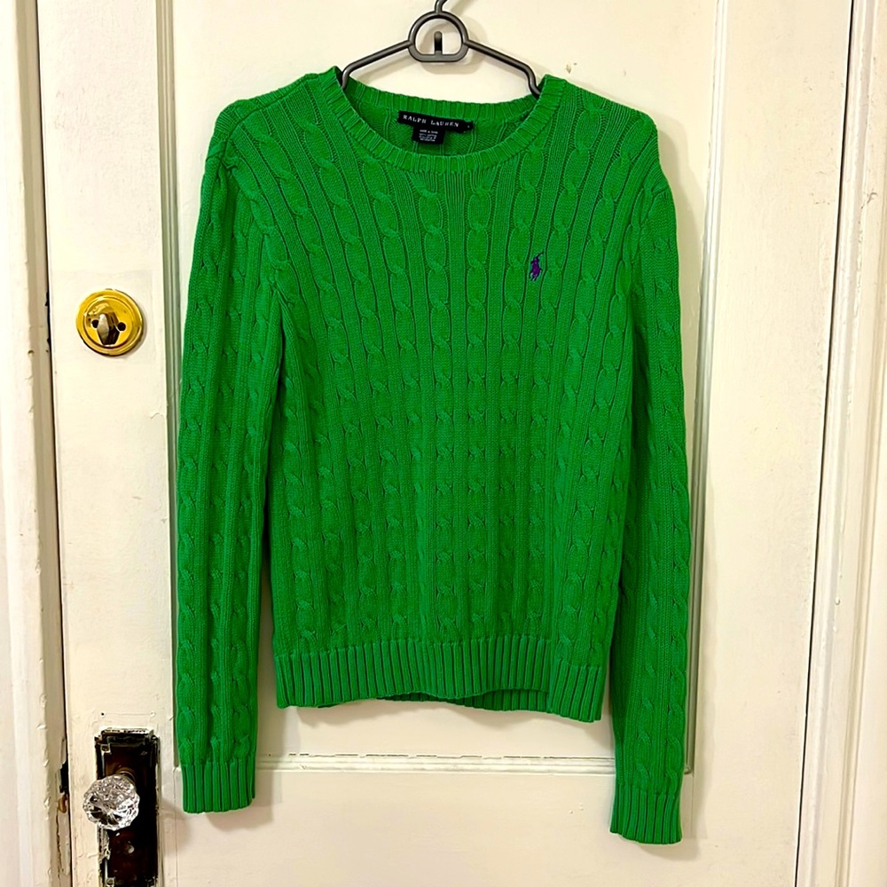 Ralph Lauren cable-knit sweater
